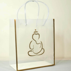 Ganpati Blessings Luxury Transparent Gift Bag