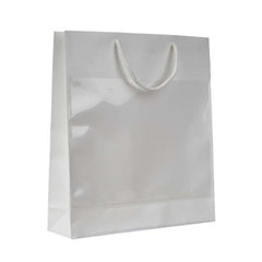 Big White Luxury Gift Bag with Invite Slit