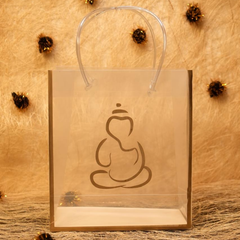 Ganpati Blessings Luxury Transparent Gift Bag