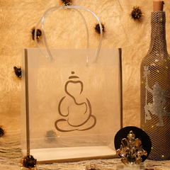 Ganpati Blessings Luxury Transparent Gift Bag