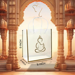 Ganpati Blessings Luxury Transparent Gift Bag