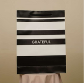 Grateful Luxury Printed Gift Bag