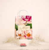 Floral With Love Luxury Gift Bag with Loop Handle