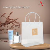 Transparent Thank you gift bag (9*8*4)