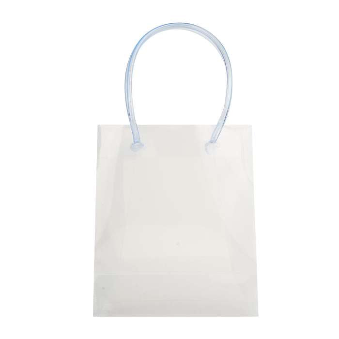 Small Transparent Luxury Gift Bag with Loop Handle