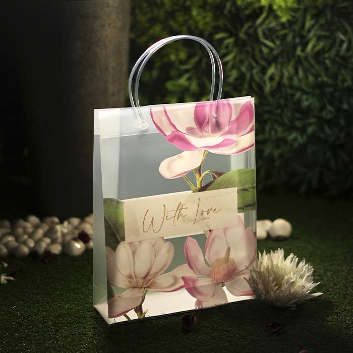 Floral With Love Luxury Gift Bag with Loop Handle