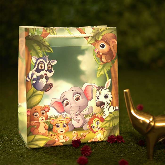 Jungle Theme Kids Gift Bag