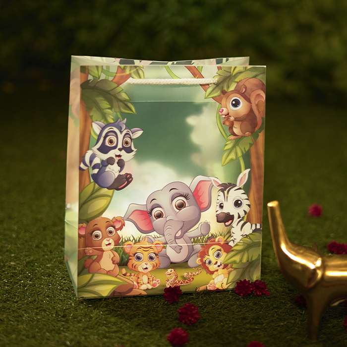 Jungle Theme Kids Gift Bag