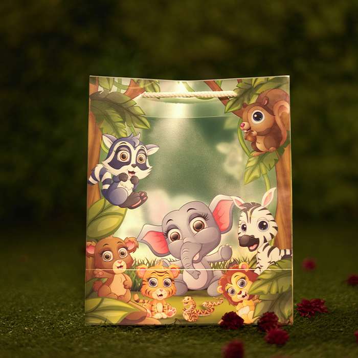 Jungle Theme Kids Gift Bag