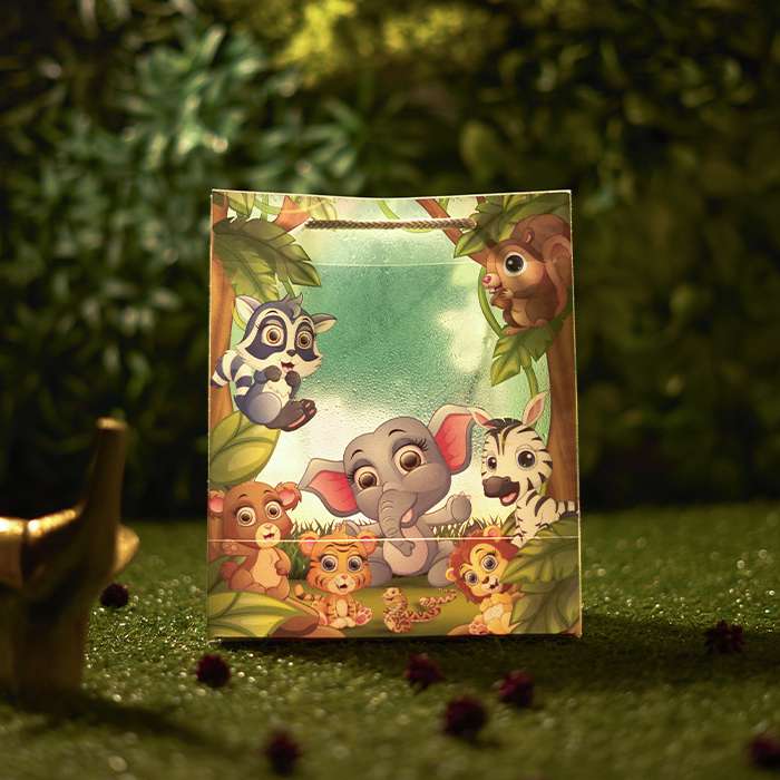 Jungle Theme Kids Gift Bag