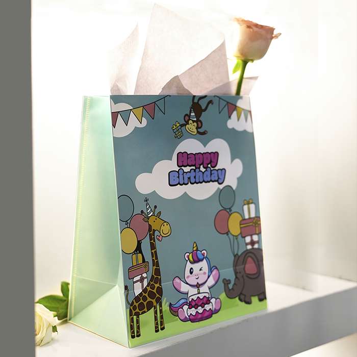 Happy Birthday Printed Luxury Gift Bag