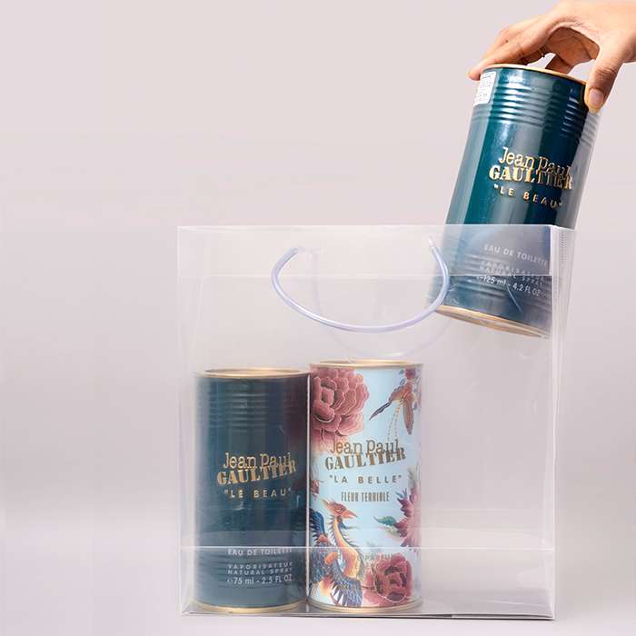 Big Transparent Luxury Gift Bag (11.5*11*4)