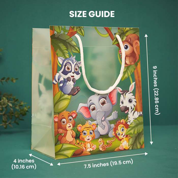 Jungle Theme Kids Gift Bag