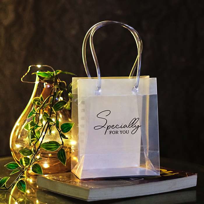 Specially For You Semi Transparent Gift Bag with Loop Handle