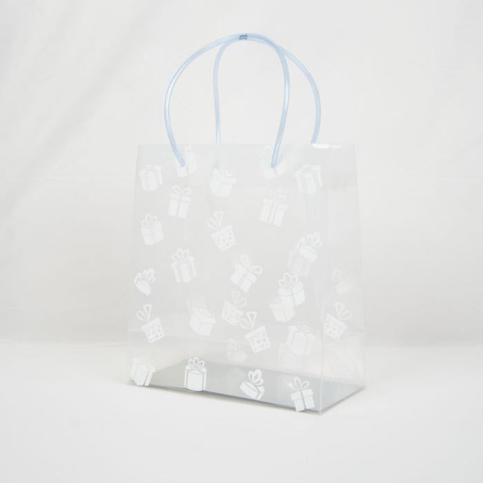 Transparent Luxury Gift Print Bag (9*8*4)