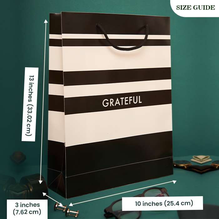 Grateful Luxury Printed Gift Bag