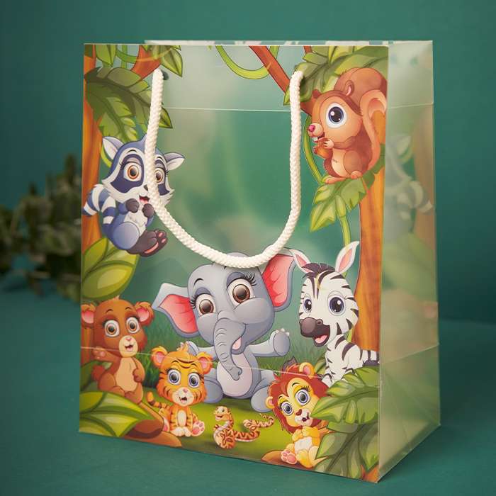 Jungle Theme Kids Gift Bag