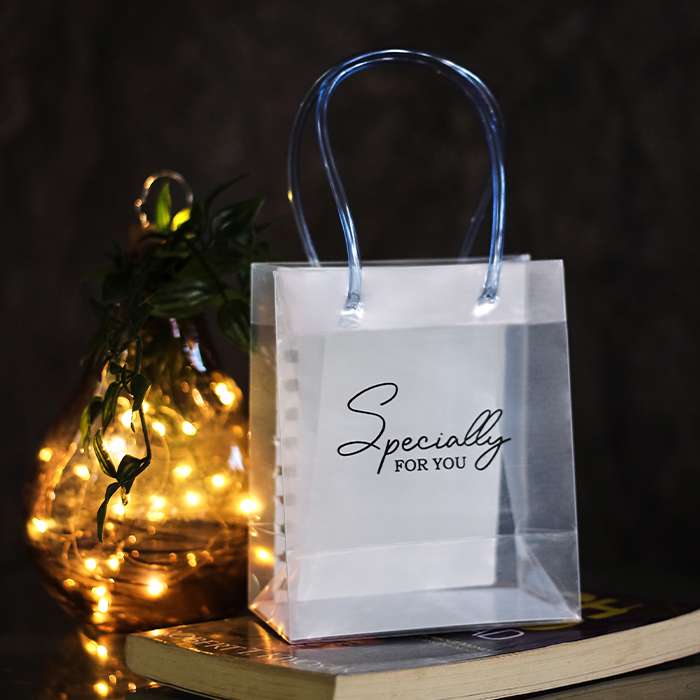 Specially For You Semi Transparent Gift Bag with Loop Handle