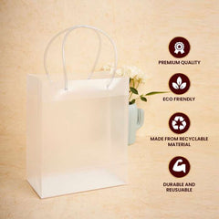 Transparent Luxury Gift Bag with Loop Handles