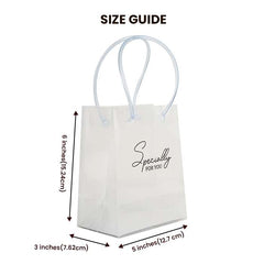 Specially For You Semi Transparent Gift Bag with Loop Handle