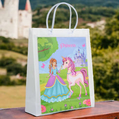 Digital Princess Luxury Transparent Gift Bag with Loop Handle