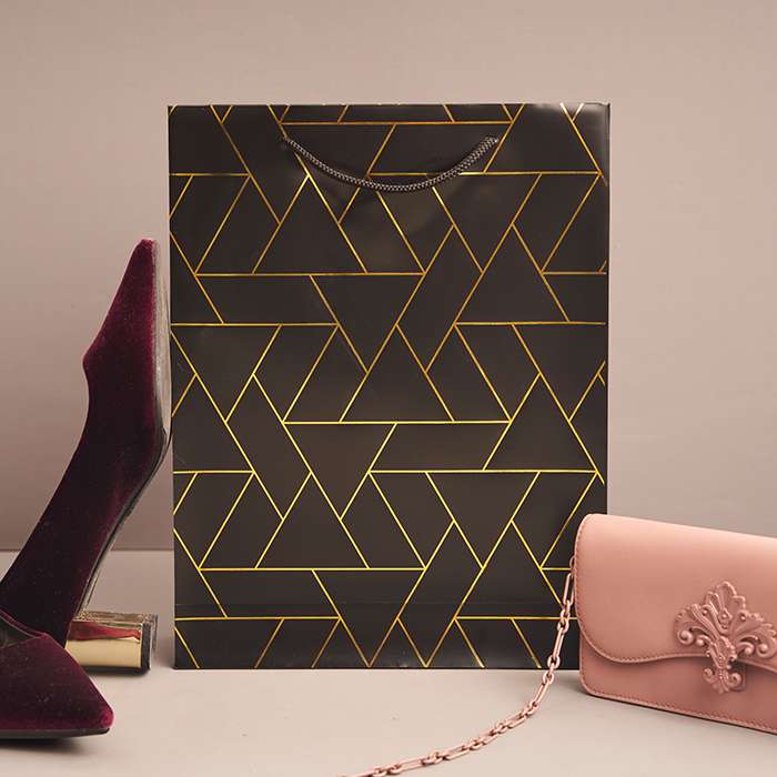 Black & Gold Luxury Gift Bag