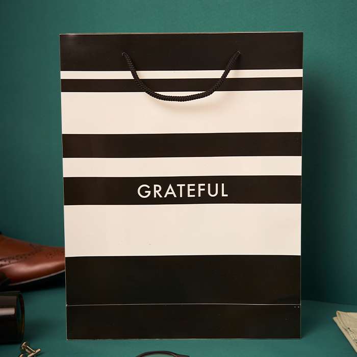 Grateful Luxury Printed Gift Bag