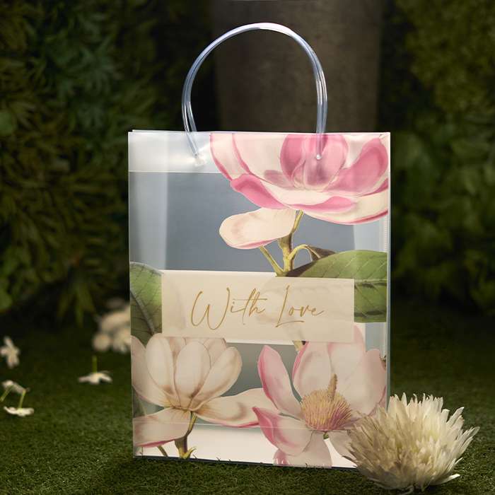 Floral With Love Luxury Gift Bag with Loop Handle