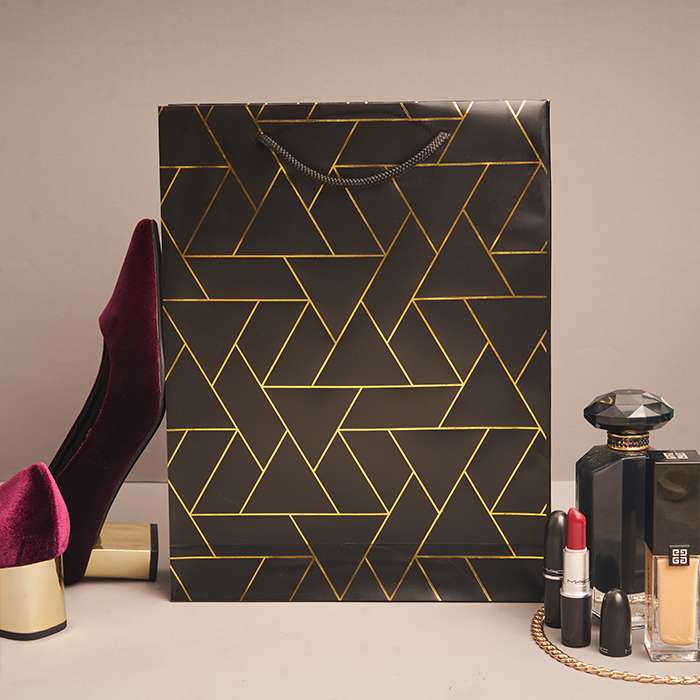 Black & Gold Luxury Gift Bag