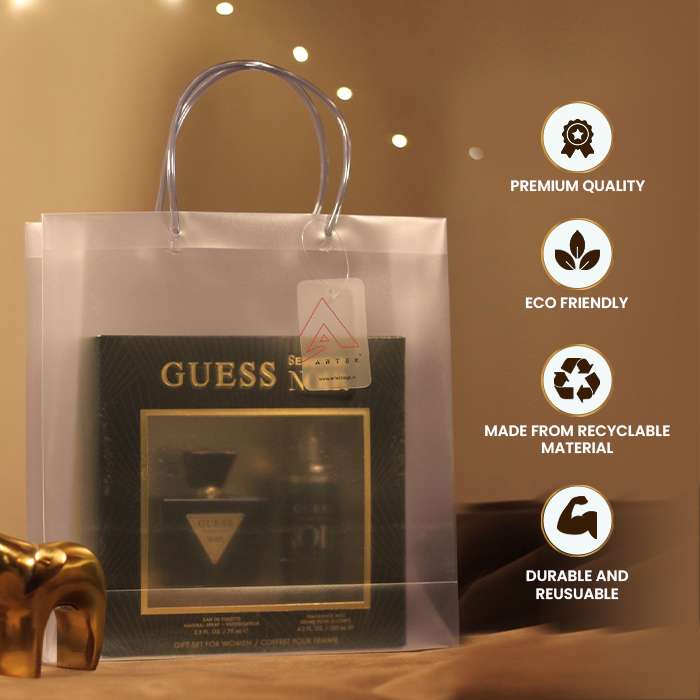 Big Transparent Luxury Gift Bag (11.5*11*4)