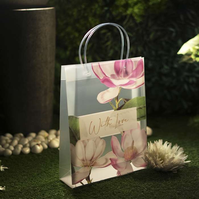 Floral With Love Luxury Gift Bag with Loop Handle