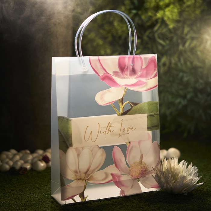 Floral With Love Luxury Gift Bag with Loop Handle