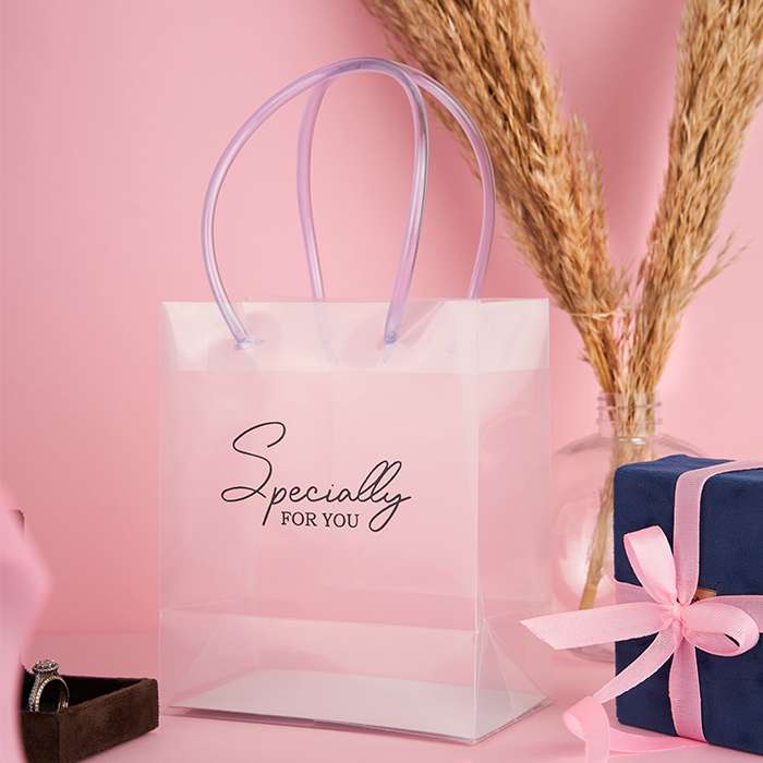 Specially For You Semi Transparent Gift Bag with Loop Handle