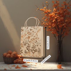 Premium Transparent rose Gold Foiled Eco-Friendly Carry Bag – Artek Signature Collection